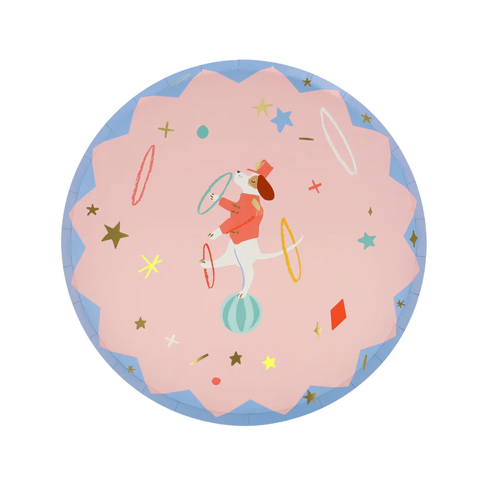 Circus Side Plates (x8)