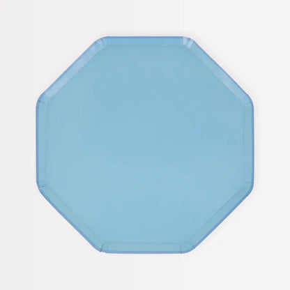 Cornflower Blue Side Plates (x8)