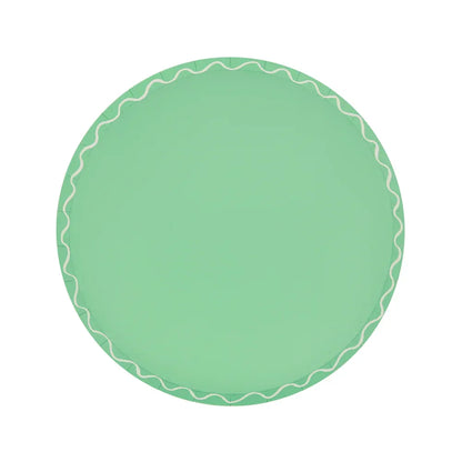 Mixed Wavy Line Side Plates (x8)