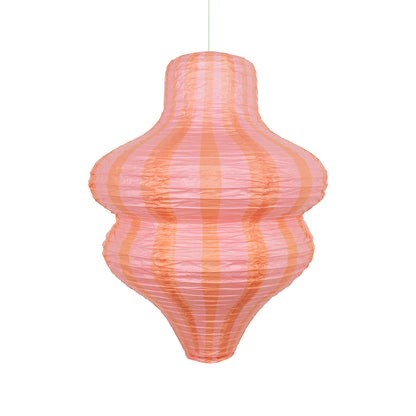 Flora Orange & Blue Paper Lanterns | Pack of 3