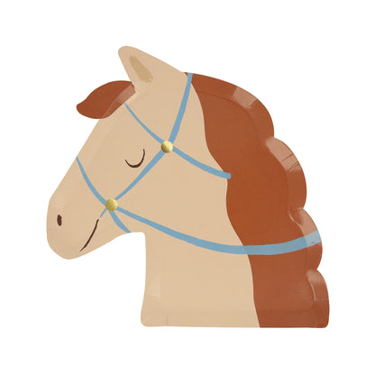 Horse Party Plates | Pack of 8
