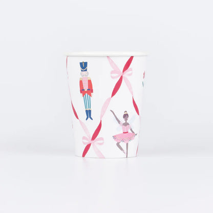 Nutcracker Ballet Cups (x8)