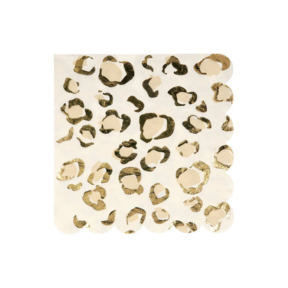 Safari Animal Print Large Napkins (x16)