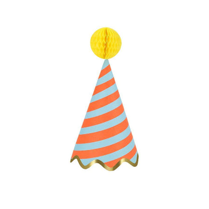 Stripe Party Hats | Pack of 8