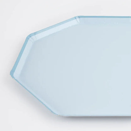 Summer Sky Blue Side Plates (x8)
