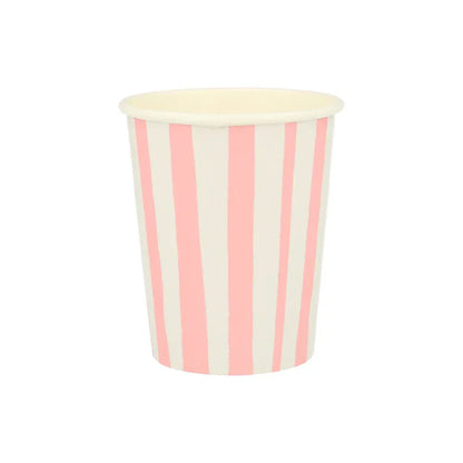 Mixed Stripe Cups (x8)