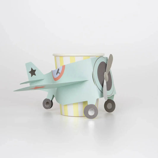 Plane Cups ( x8 )