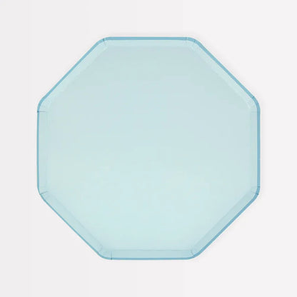 Summer Sky Blue Side Plates (x8)