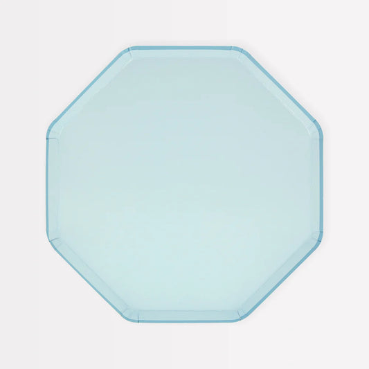 Summer Sky Blue Side Plates (x8)