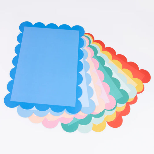 Mixed Colour Placemats (x12)