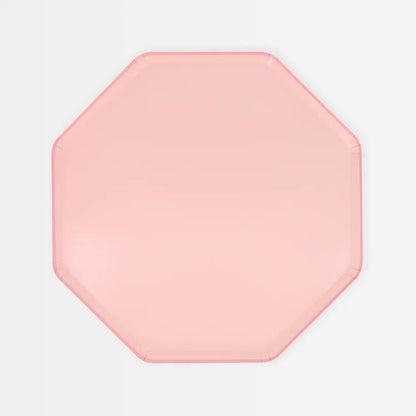Cotton Candy Pink Side Plates (x8)