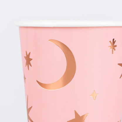 Pink Witch Cups (x8)