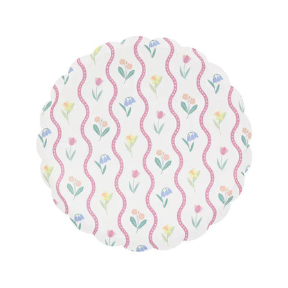 Bloomsbury Floral Pattern Side Plates (x8)