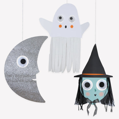 Giant Halloween Hanging Decorations | Pack of 3
