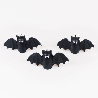 Bat Table Candles | Pack of 3