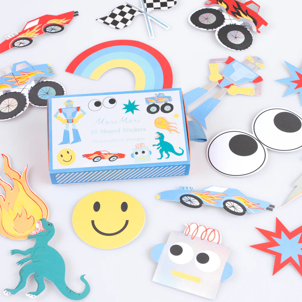 Toybox Icon Shaped Stickers (x25)