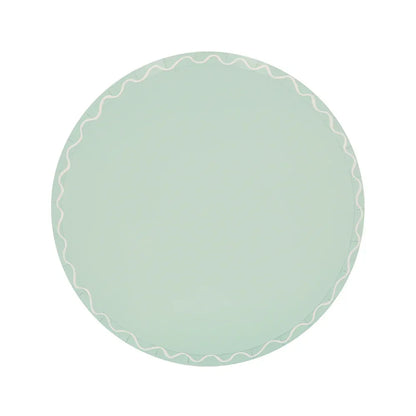 Mixed Wavy Line Side Plates (x8)