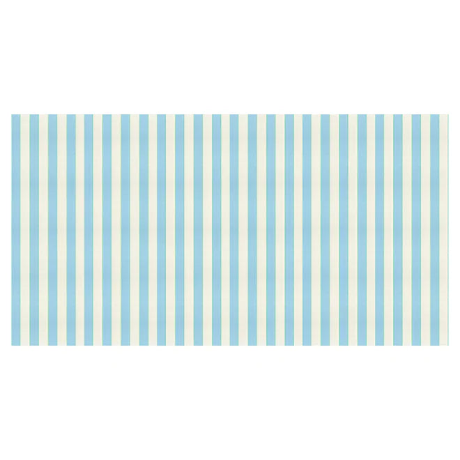 Pale Blue Stripe Tablecloth
