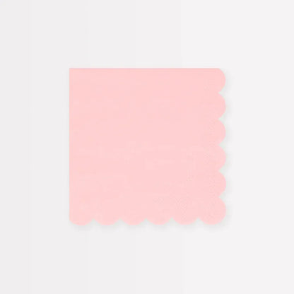 Cotton Candy Pink Small Napkins (x16)