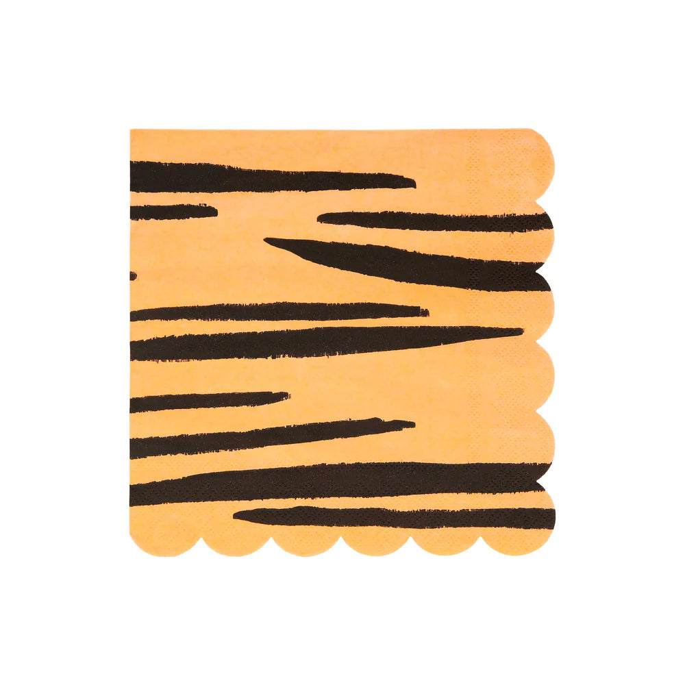 Safari Animal Print Large Napkins (x16)