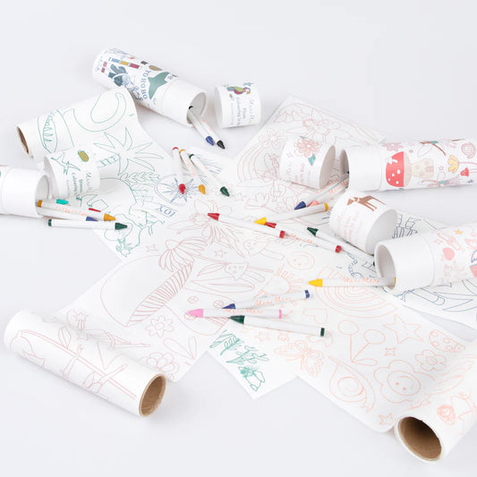 Fairy Colouring Roll