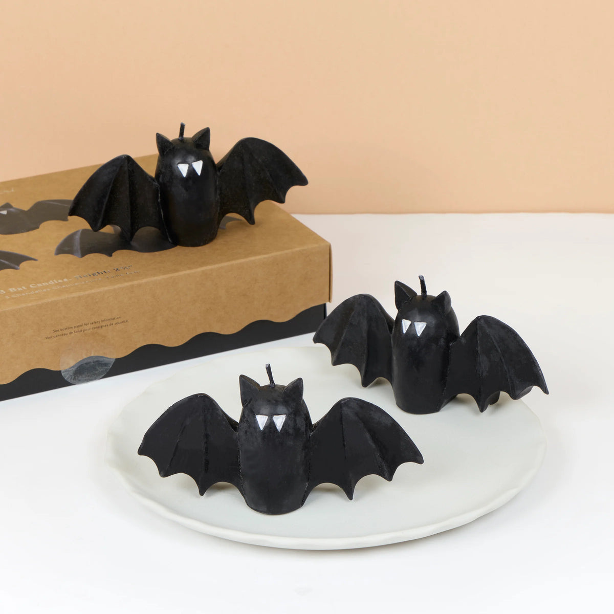Bat Table Candles | Pack of 3