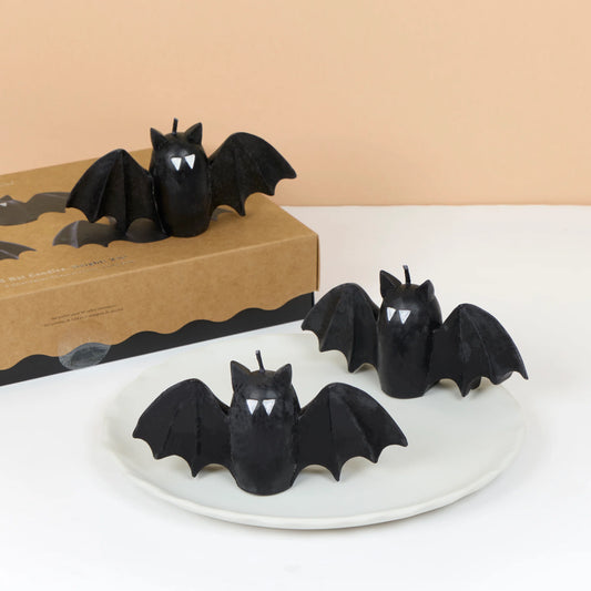 Bat Table Candles | Pack of 3
