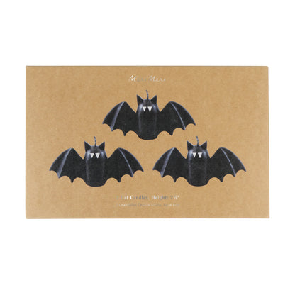Bat Table Candles | Pack of 3