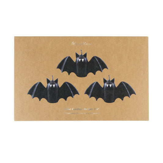 Bat Table Candles | Pack of 3