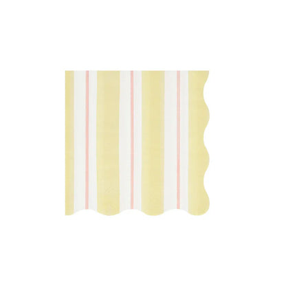 Preppy Stripe Small Napkins (x16)