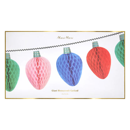 Giant Honeycomb String Light Garland