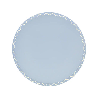 Mixed Wavy Line Side Plates (x8)