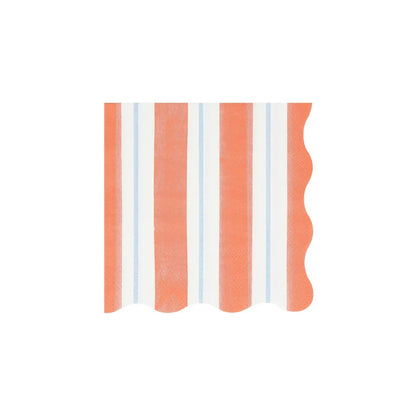 Preppy Stripe Small Napkins (x16)