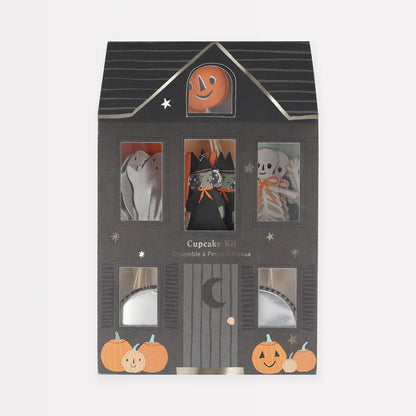 It's Halloween! Cupcake Kit (x 24 toppers)