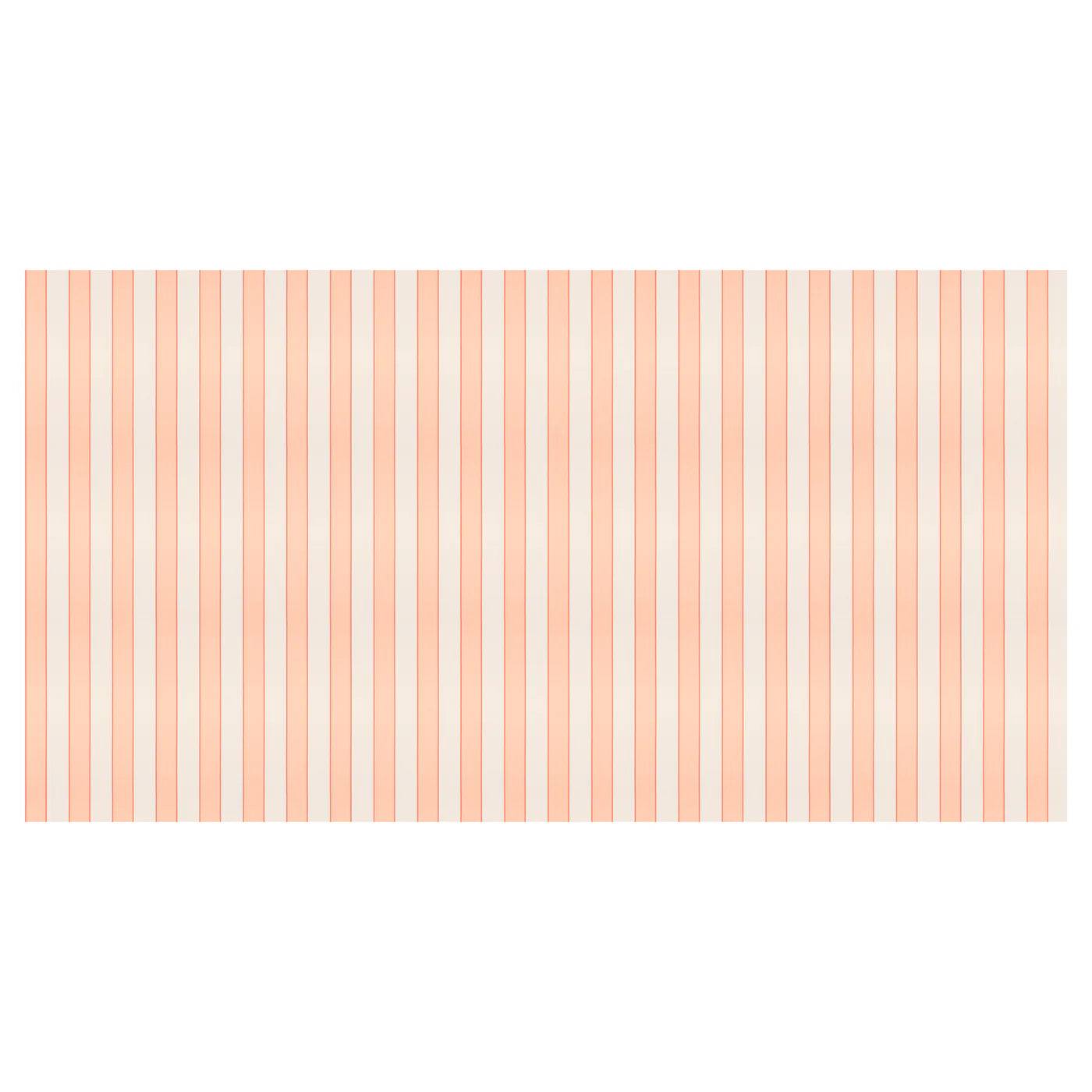 Peach Stripe Tablecover