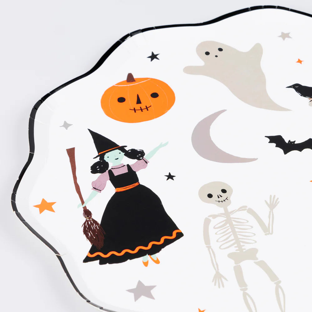 Hallowen DInner Plates (x8)