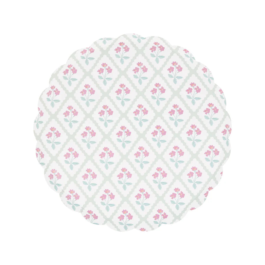 Bloomsbury Floral Pattern Side Plates (x8)