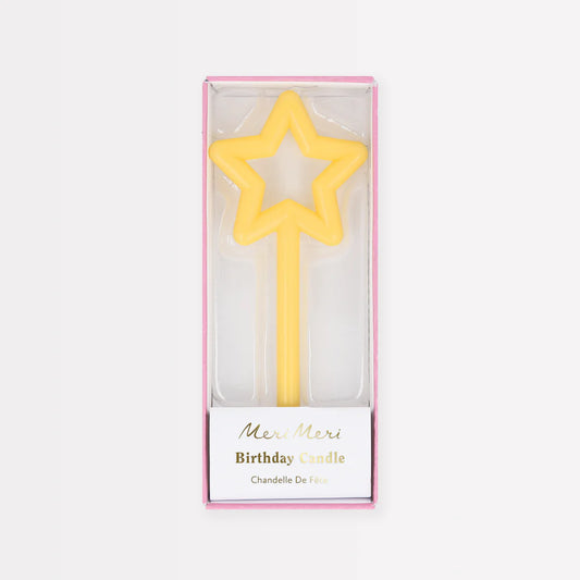 Slim Star Candle