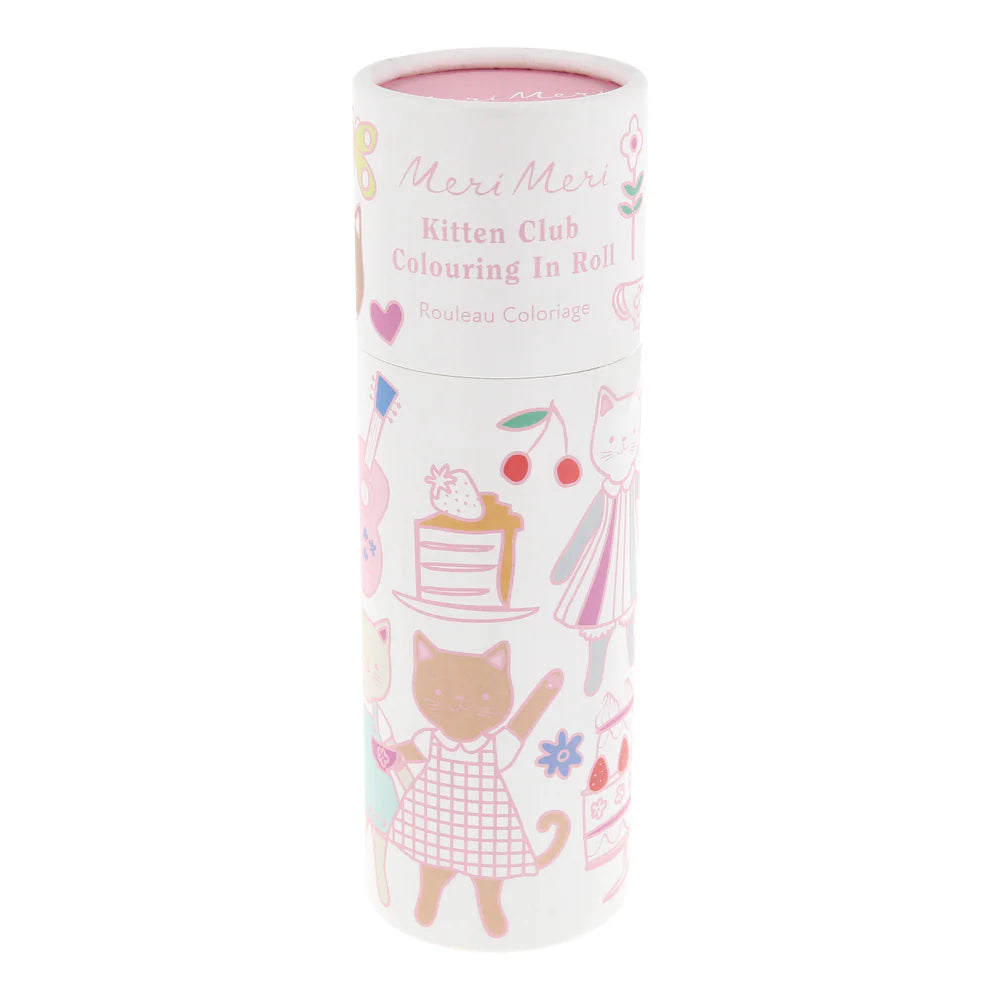 Kitten Club Colouring Roll