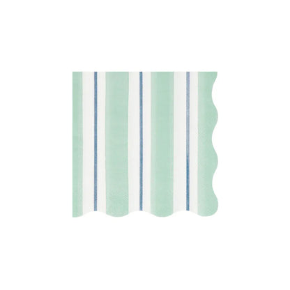 Preppy Stripe Small Napkins (x16)
