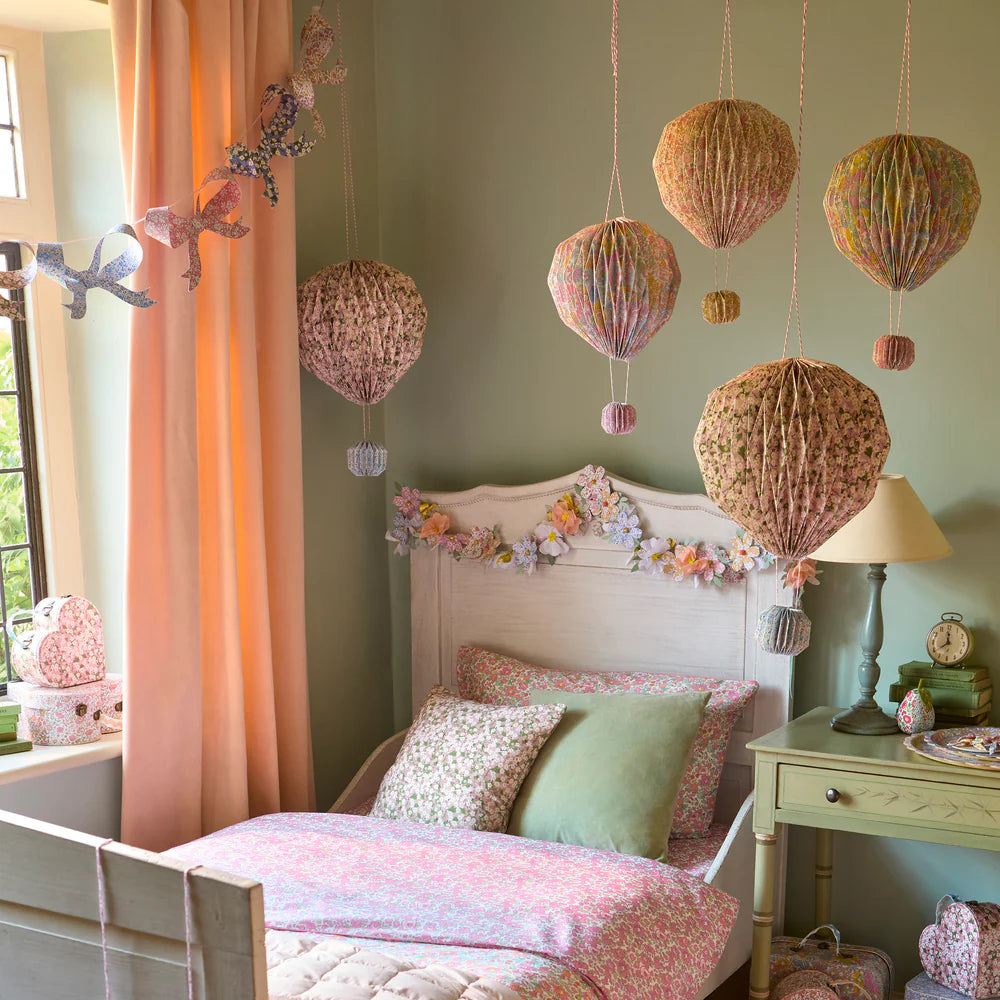 Meri Meri x Liberty Origami Balloon Decorations (x3)