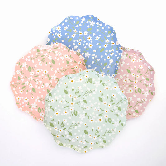 Ditsy Floral Side Plates (x12)