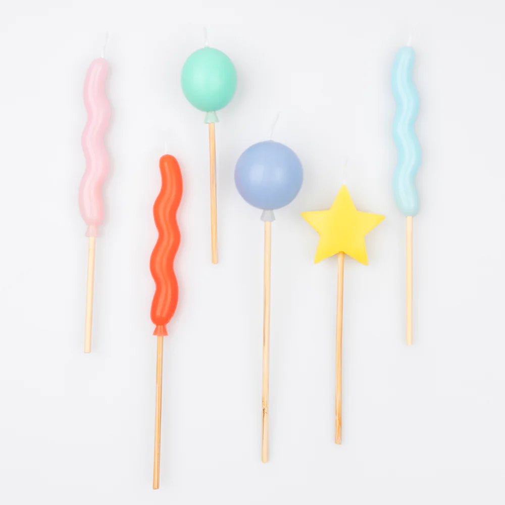 Balloon Candles (x6)
