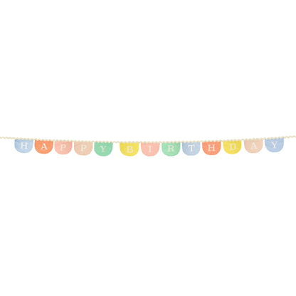 Happy Birthday Fabric Garland