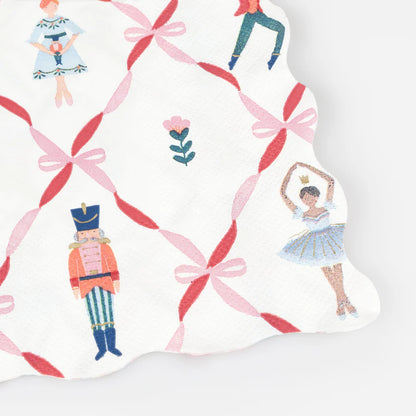 Nutcracker Ballet Large Napkins (x16)