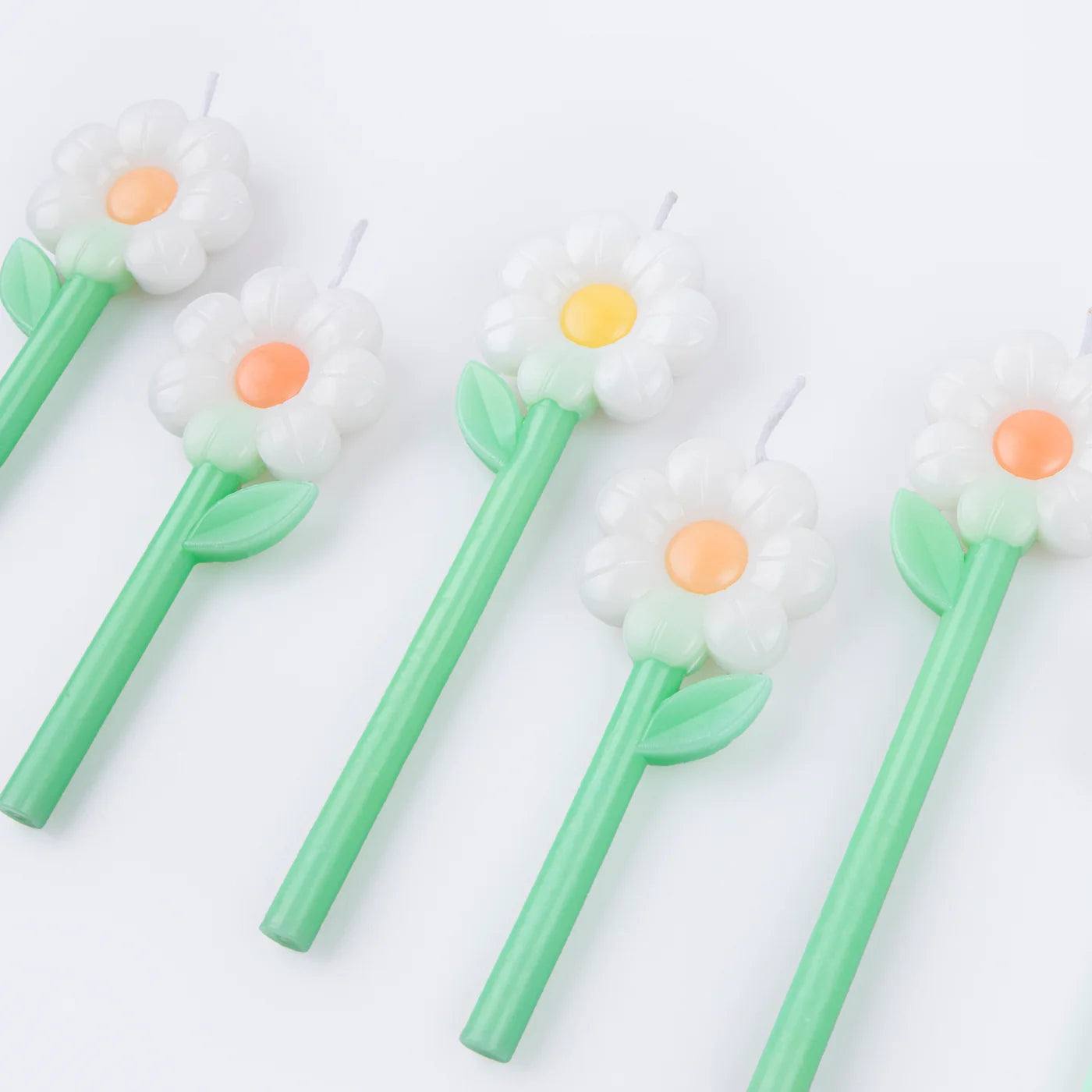 Daisy Candles (x6)