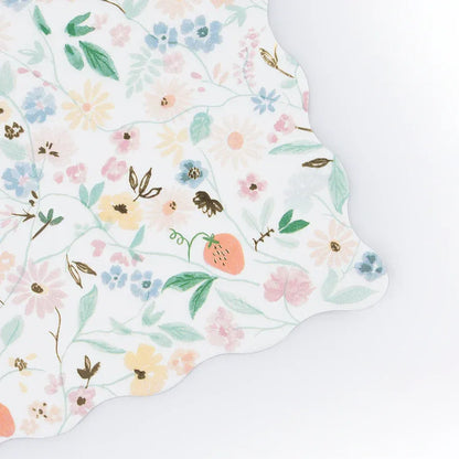 Elegant Floral Large Napkins