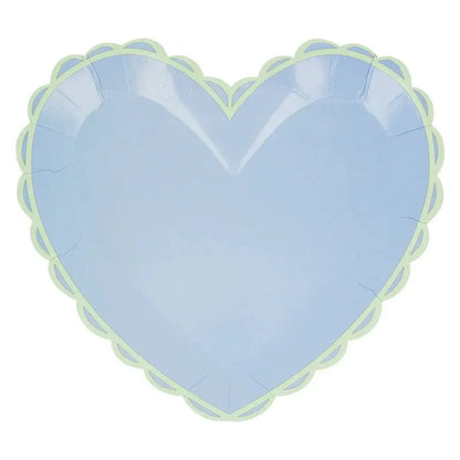 Pastel Heart Large Plates