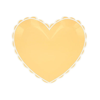 Pastel Heart Small Plates (x 8)