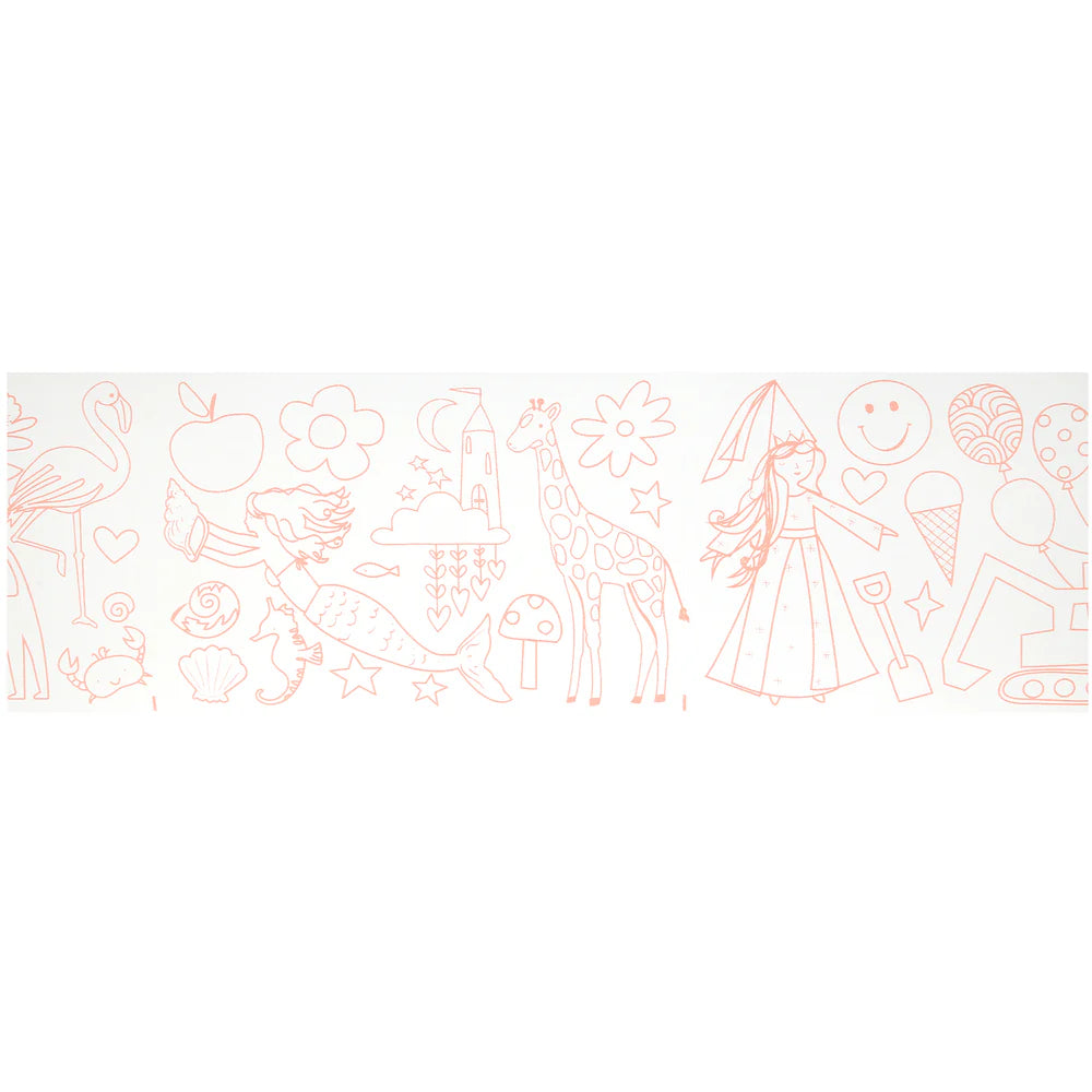 Happy Icons Colouring Roll